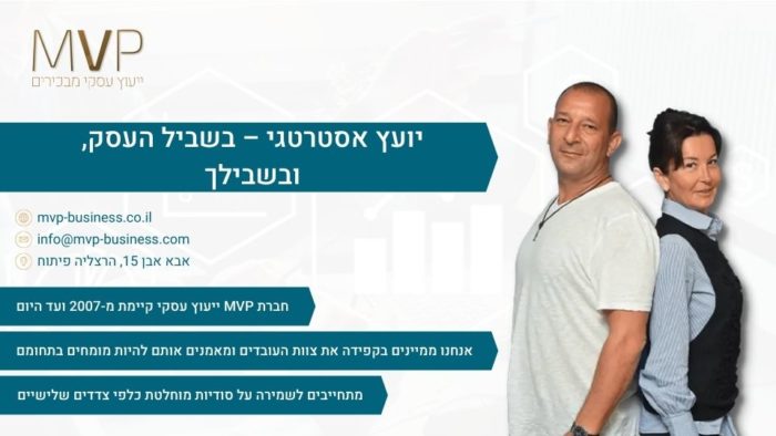 יועץ אסטרטגי – בשביל העסק, ובשבילך